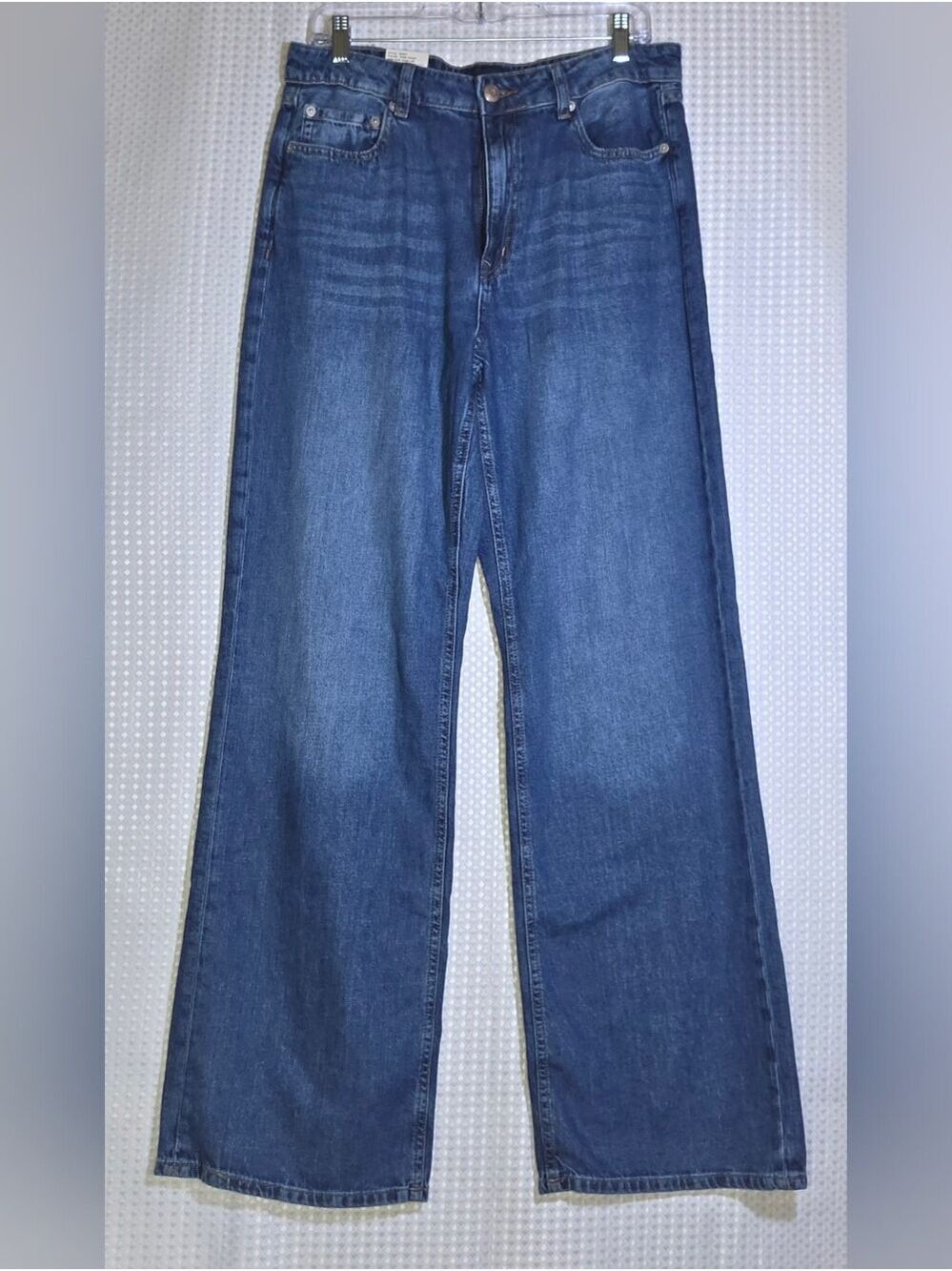 Aeropostale High Rise Wide Leg Jeans NWT Size 10 Dark Wash Vintage-Inspired - Picture 3 of 13